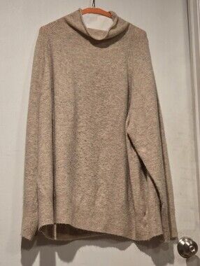 Ava & Viv size 3x tan sweater